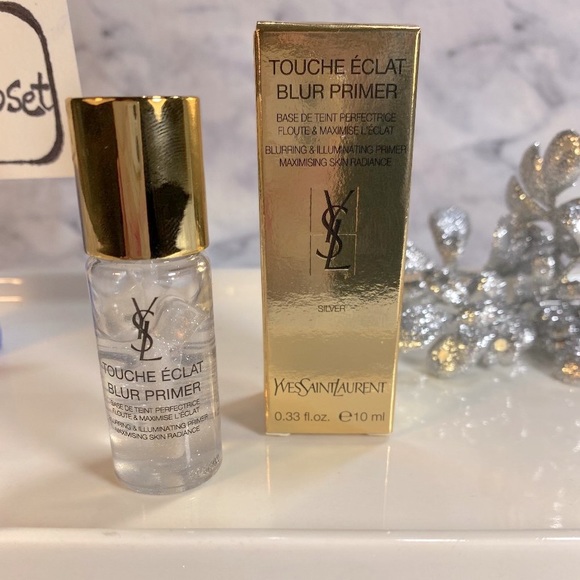 Yves Saint Laurent Blurring & Illuminating Primer - Silver, NEW - Mini 10 ml - Picture 4 of 15
